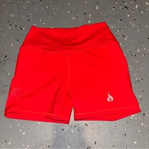 Ryderwear Scrunch Butt Red Shorts